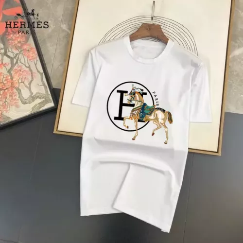 Wholesale Hermes T-Shirts Short Sleeved For Unisex #1334592 $25.00 USD, Wholesale Quality Replica Hermes T-Shirts