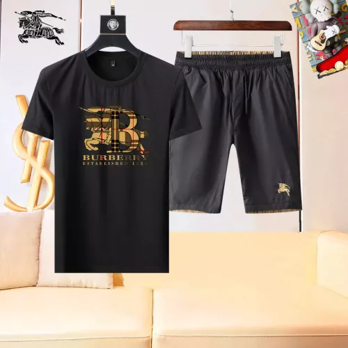 Wholesale Burberry Tracksuits Short Sleeved For Men #1334663 $48.00 USD, Wholesale Quality Replica Burberry Tracksuits