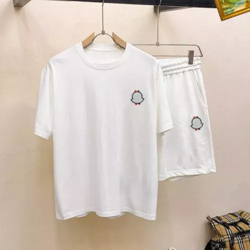 Wholesale Moncler Tracksuits Short Sleeved For Men #1334685 $48.00 USD, Wholesale Quality Replica Moncler Tracksuits
