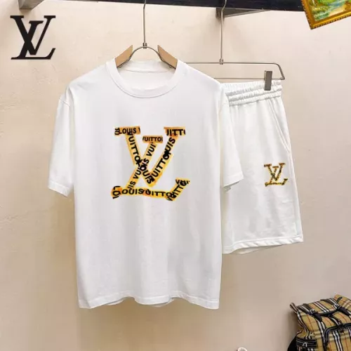 Wholesale Louis Vuitton LV Tracksuits Short Sleeved For Men #1334689 $48.00 USD, Wholesale Quality Replica Louis Vuitton LV Tracksuits