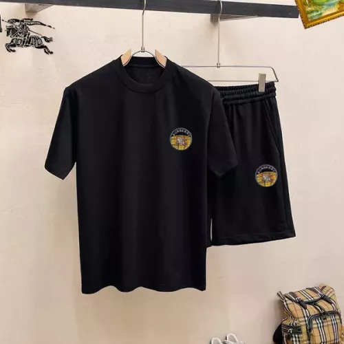 Wholesale Burberry Tracksuits Short Sleeved For Men #1334695 $48.00 USD, Wholesale Quality Replica Burberry Tracksuits