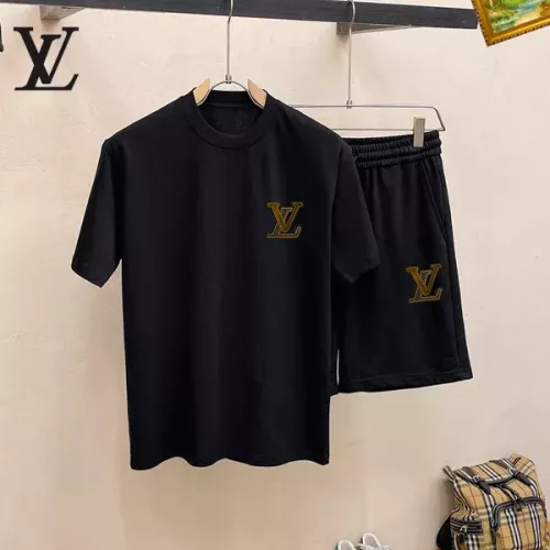 Wholesale Louis Vuitton LV Tracksuits Short Sleeved For Men #1334713 $48.00 USD, Wholesale Quality Replica Louis Vuitton LV Tracksuits