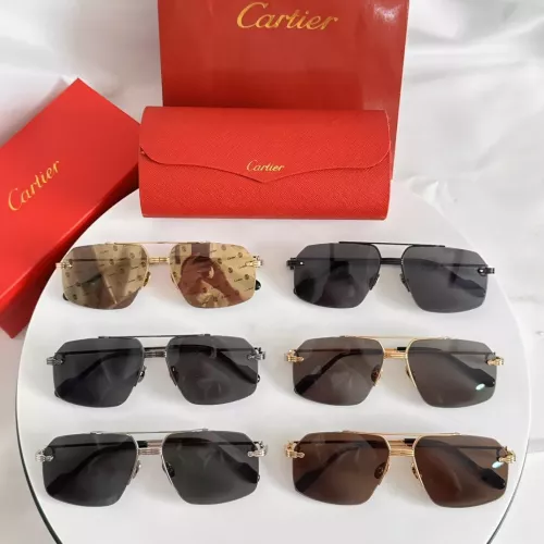 Replica Cartier AAA Quality Sunglassess #1334714 $64.00 USD for Wholesale
