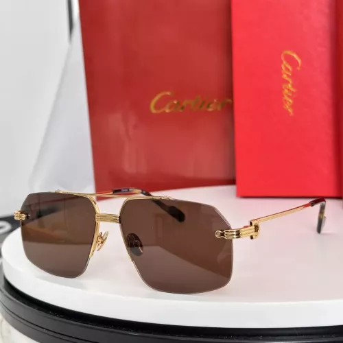 Wholesale Cartier AAA Quality Sunglassess #1334715 $64.00 USD, Wholesale Quality Replica Cartier AAA Quality Sunglassess