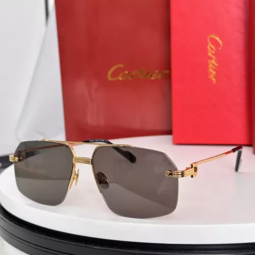Wholesale Cartier AAA Quality Sunglassess #1334716 $64.00 USD, Wholesale Quality Replica Cartier AAA Quality Sunglassess