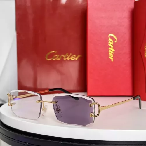 Wholesale Cartier AAA Quality Sunglassess #1334722 $64.00 USD, Wholesale Quality Replica Cartier AAA Quality Sunglassess