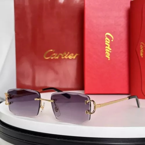 Wholesale Cartier AAA Quality Sunglassess #1334723 $64.00 USD, Wholesale Quality Replica Cartier AAA Quality Sunglassess