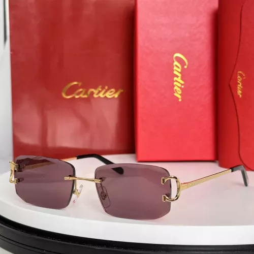Wholesale Cartier AAA Quality Sunglassess #1334725 $64.00 USD, Wholesale Quality Replica Cartier AAA Quality Sunglassess