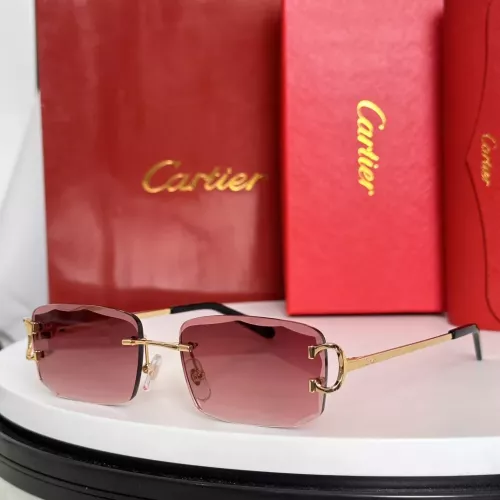 Wholesale Cartier AAA Quality Sunglassess #1334730 $64.00 USD, Wholesale Quality Replica Cartier AAA Quality Sunglassess