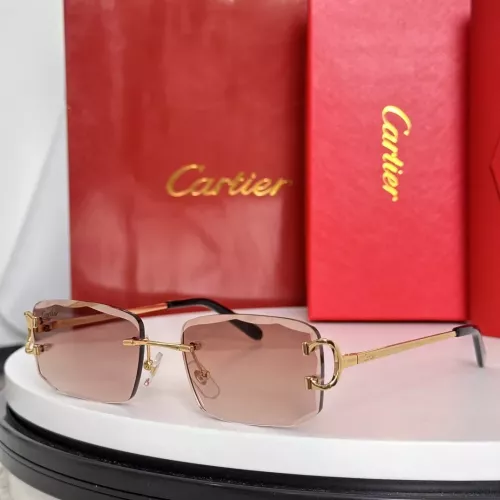 Wholesale Cartier AAA Quality Sunglassess #1334732 $64.00 USD, Wholesale Quality Replica Cartier AAA Quality Sunglassess