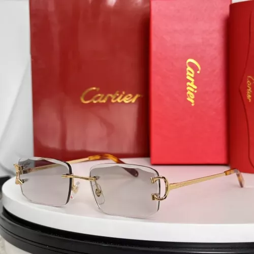 Wholesale Cartier AAA Quality Sunglassess #1334736 $64.00 USD, Wholesale Quality Replica Cartier AAA Quality Sunglassess