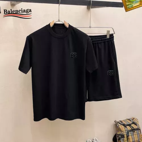 Wholesale Balenciaga Fashion Tracksuits Short Sleeved For Men #1334739 $48.00 USD, Wholesale Quality Replica Balenciaga Fashion Tracksuits