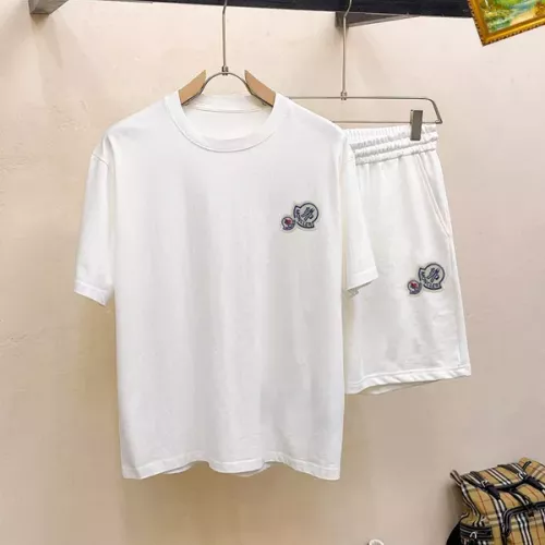 Wholesale Moncler Tracksuits Short Sleeved For Men #1334740 $48.00 USD, Wholesale Quality Replica Moncler Tracksuits
