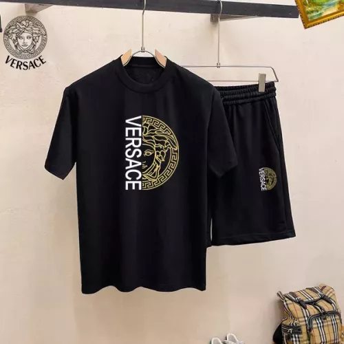Wholesale Versace Tracksuits Short Sleeved For Men #1334743 $48.00 USD, Wholesale Quality Replica Versace Tracksuits
