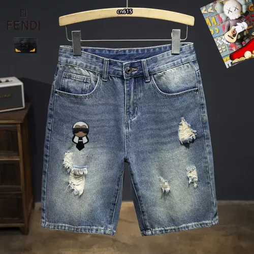 Wholesale Fendi Jeans For Men #1334760 $40.00 USD, Wholesale Quality Replica Fendi Jeans