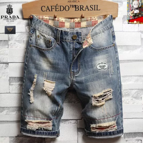 Wholesale Prada Jeans For Men #1334779 $40.00 USD, Wholesale Quality Replica Prada Jeans