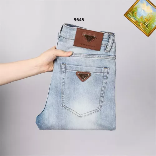Wholesale Prada Jeans For Men #1334795 $48.00 USD, Wholesale Quality Replica Prada Jeans
