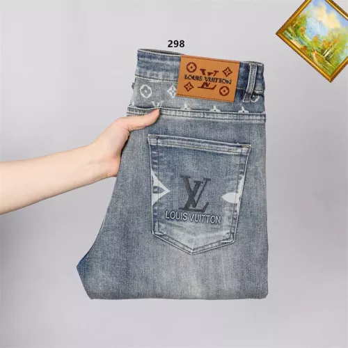 Wholesale Louis Vuitton LV Jeans For Men #1334796 $48.00 USD, Wholesale Quality Replica Louis Vuitton LV Jeans