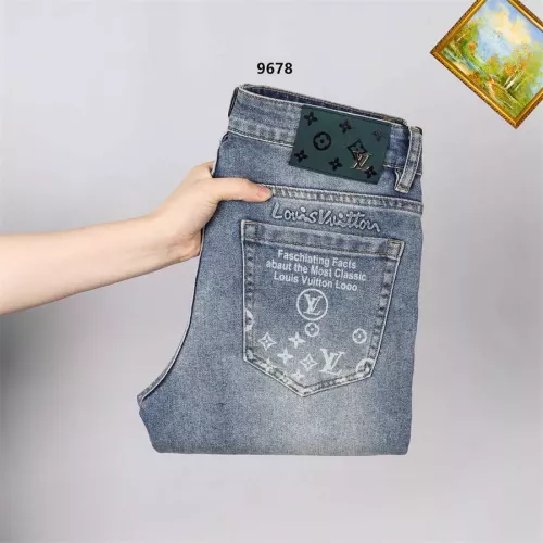 Wholesale Louis Vuitton LV Jeans For Men #1334797 $48.00 USD, Wholesale Quality Replica Louis Vuitton LV Jeans