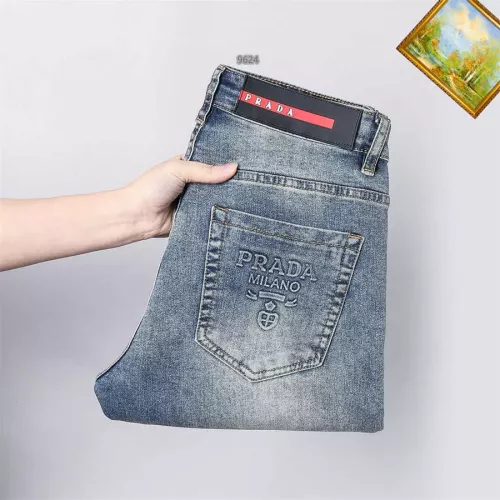Wholesale Prada Jeans For Men #1334811 $48.00 USD, Wholesale Quality Replica Prada Jeans