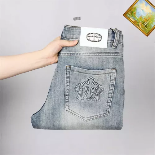 Wholesale Chrome Hearts Jeans For Men #1334812 $48.00 USD, Wholesale Quality Replica Chrome Hearts Jeans