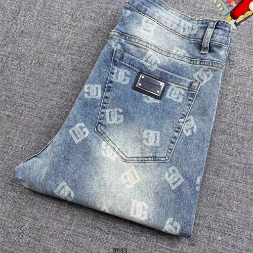 Wholesale Dolce &amp; Gabbana D&amp;G Jeans For Men #1334813 $48.00 USD, Wholesale Quality Replica Dolce &amp; Gabbana D&amp;G Jeans