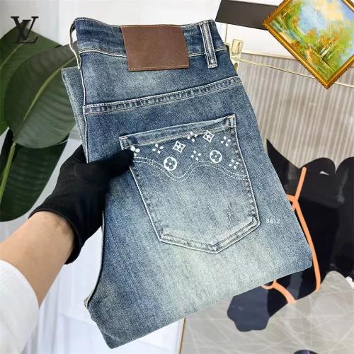 Wholesale Louis Vuitton LV Jeans For Men #1334826 $48.00 USD, Wholesale Quality Replica Louis Vuitton LV Jeans