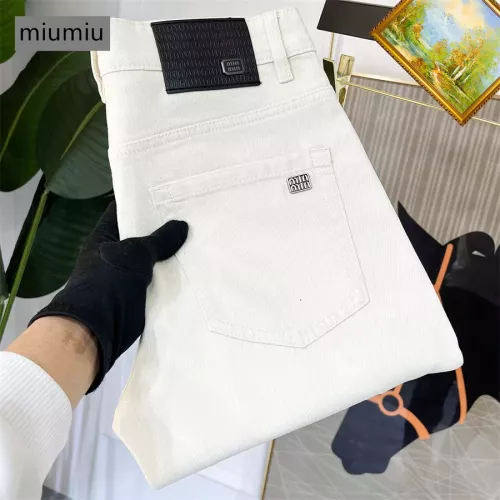 Wholesale MIU MIU Jeans For Men #1334828 $48.00 USD, Wholesale Quality Replica MIU MIU Jeans