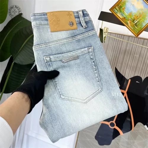 Wholesale Chrome Hearts Jeans For Men #1334832 $48.00 USD, Wholesale Quality Replica Chrome Hearts Jeans