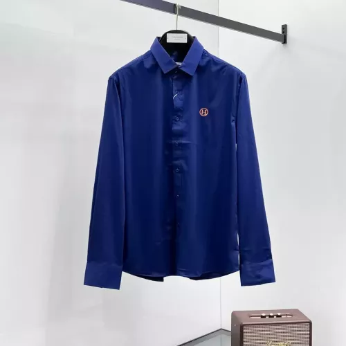 Wholesale Hermes Shirts Long Sleeved For Men #1334847 $42.00 USD, Wholesale Quality Replica Hermes Shirts