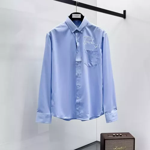 Wholesale Burberry Shirts Long Sleeved For Men #1334853 $45.00 USD, Wholesale Quality Replica Burberry Shirts