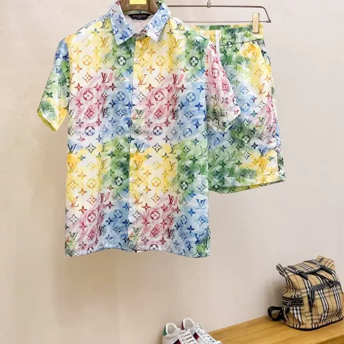 Wholesale Louis Vuitton LV Tracksuits Short Sleeved For Men #1334871 $64.00 USD, Wholesale Quality Replica Louis Vuitton LV Tracksuits