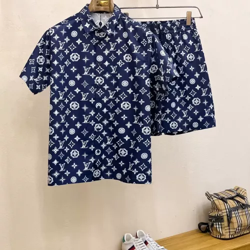 Wholesale Louis Vuitton LV Tracksuits Short Sleeved For Men #1334898 $64.00 USD, Wholesale Quality Replica Louis Vuitton LV Tracksuits
