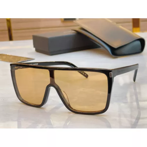Wholesale Yves Saint Laurent YSL AAA Quality Sunglasses #1334937 $60.00 USD, Wholesale Quality Replica Yves Saint Laurent YSL AAA Quality Sunglasses