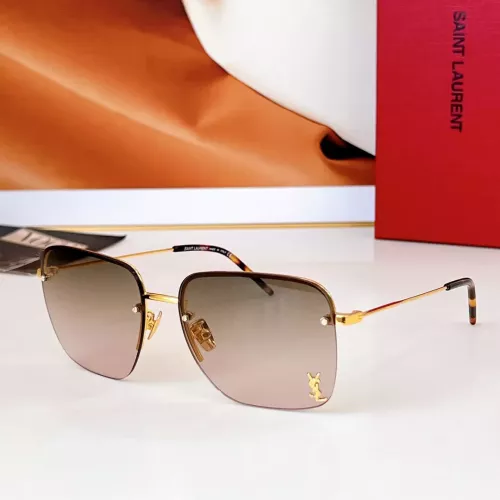 Wholesale Yves Saint Laurent YSL AAA Quality Sunglasses #1334951 $60.00 USD, Wholesale Quality Replica Yves Saint Laurent YSL AAA Quality Sunglasses