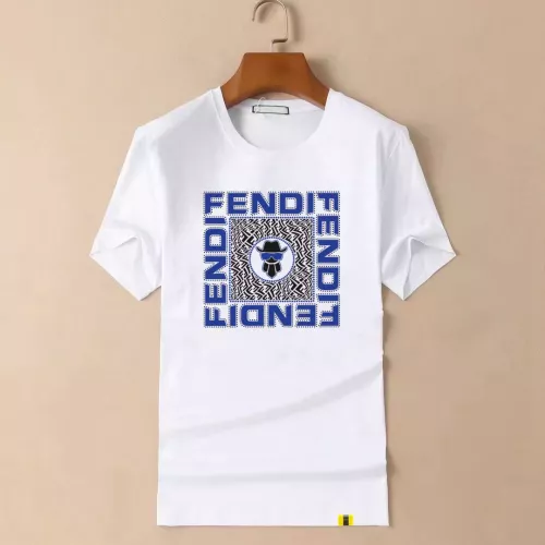 Wholesale Fendi T-Shirts Short Sleeved For Men #1334959 $40.00 USD, Wholesale Quality Replica Fendi T-Shirts