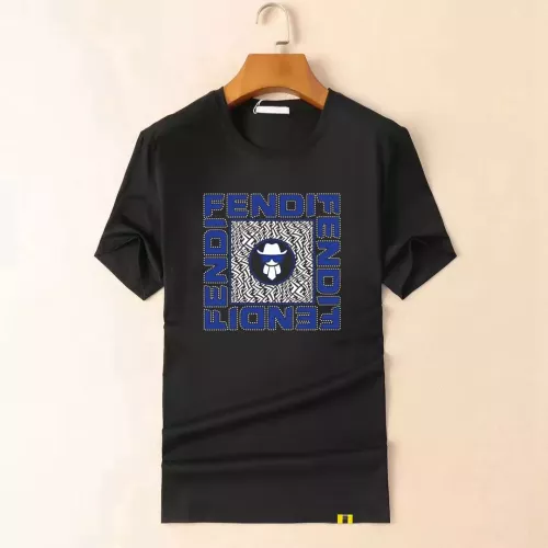 Wholesale Fendi T-Shirts Short Sleeved For Men #1334961 $40.00 USD, Wholesale Quality Replica Fendi T-Shirts