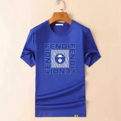 Wholesale Fendi T-Shirts Short Sleeved For Men #1334964 $40.00 USD, Wholesale Quality Replica Fendi T-Shirts