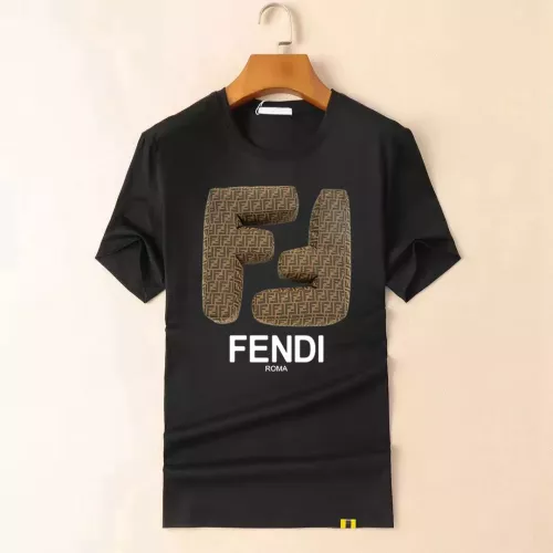 Wholesale Fendi T-Shirts Short Sleeved For Men #1334996 $40.00 USD, Wholesale Quality Replica Fendi T-Shirts