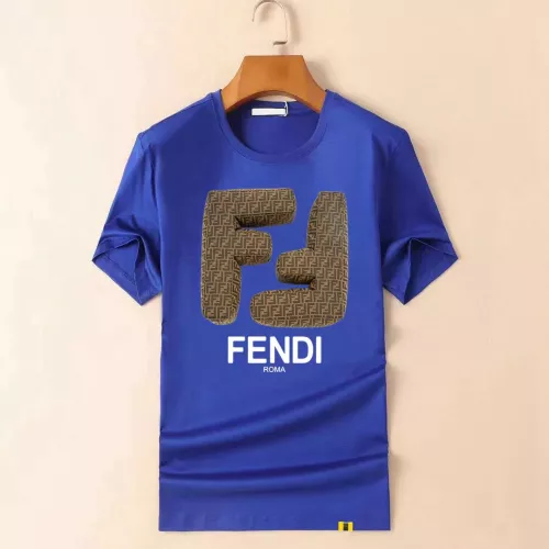 Wholesale Fendi T-Shirts Short Sleeved For Men #1334997 $40.00 USD, Wholesale Quality Replica Fendi T-Shirts