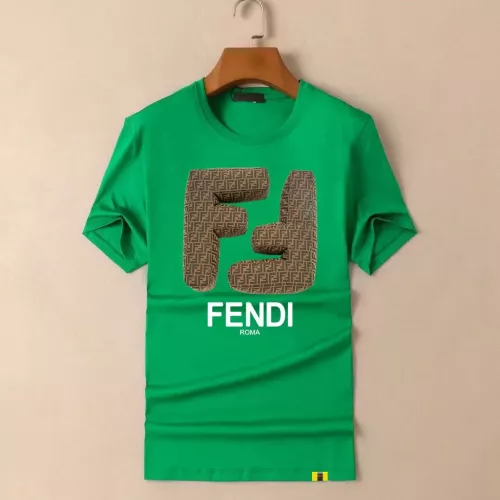 Wholesale Fendi T-Shirts Short Sleeved For Men #1334998 $40.00 USD, Wholesale Quality Replica Fendi T-Shirts