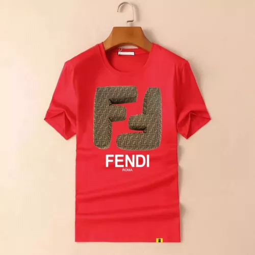 Wholesale Fendi T-Shirts Short Sleeved For Men #1334999 $40.00 USD, Wholesale Quality Replica Fendi T-Shirts