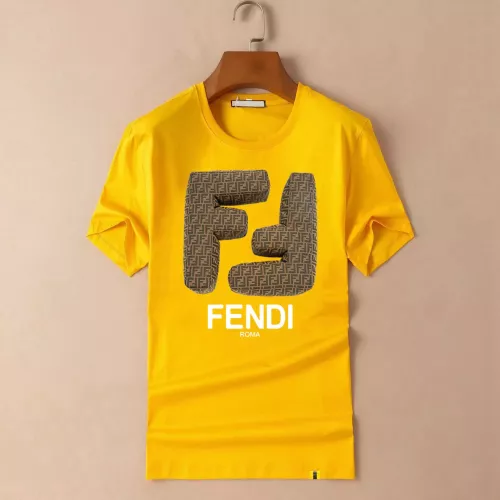 Wholesale Fendi T-Shirts Short Sleeved For Men #1335000 $40.00 USD, Wholesale Quality Replica Fendi T-Shirts