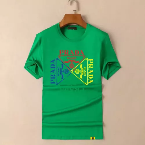 Wholesale Prada T-Shirts Short Sleeved For Men #1335022 $40.00 USD, Wholesale Quality Replica Prada T-Shirts