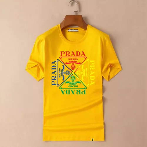 Wholesale Prada T-Shirts Short Sleeved For Men #1335024 $40.00 USD, Wholesale Quality Replica Prada T-Shirts