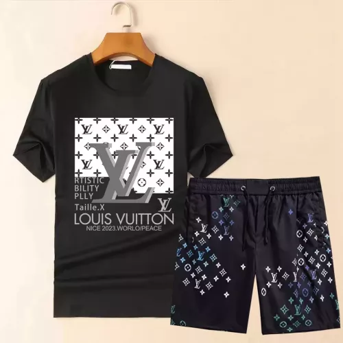 Wholesale Louis Vuitton LV Tracksuits Short Sleeved For Men #1335100 $68.00 USD, Wholesale Quality Replica Louis Vuitton LV Tracksuits