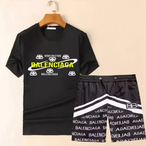Wholesale Balenciaga Fashion Tracksuits Short Sleeved For Men #1335113 $68.00 USD, Wholesale Quality Replica Balenciaga Fashion Tracksuits