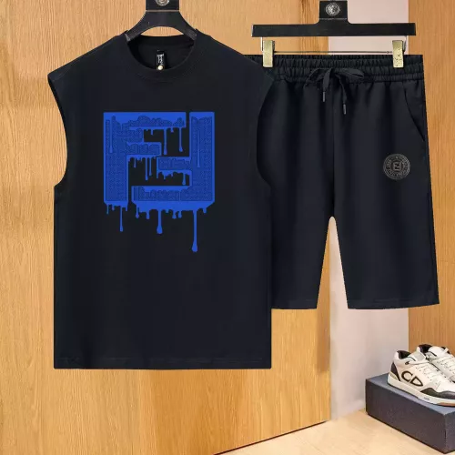 Wholesale Fendi Tracksuits Sleeveless For Men #1335134 $52.00 USD, Wholesale Quality Replica Fendi Tracksuits