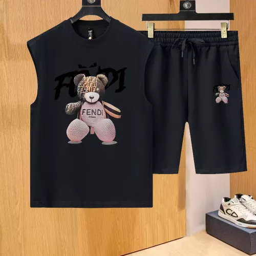 Wholesale Fendi Tracksuits Sleeveless For Men #1335147 $52.00 USD, Wholesale Quality Replica Fendi Tracksuits