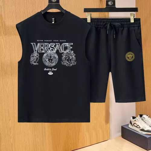 Wholesale Versace Tracksuits Sleeveless For Men #1335153 $52.00 USD, Wholesale Quality Replica Versace Tracksuits